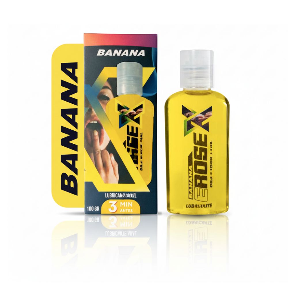 Lubricante anal aroma banana