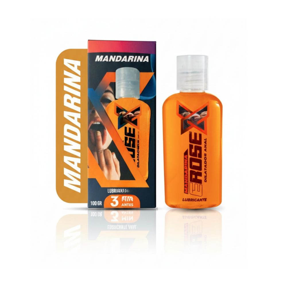 Lubricante anal aroma mandarina